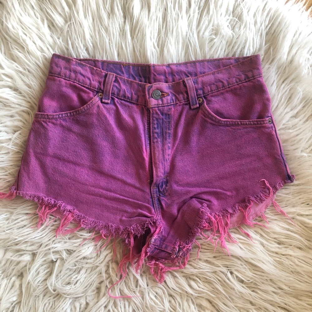 Vintage Levi cut-offs